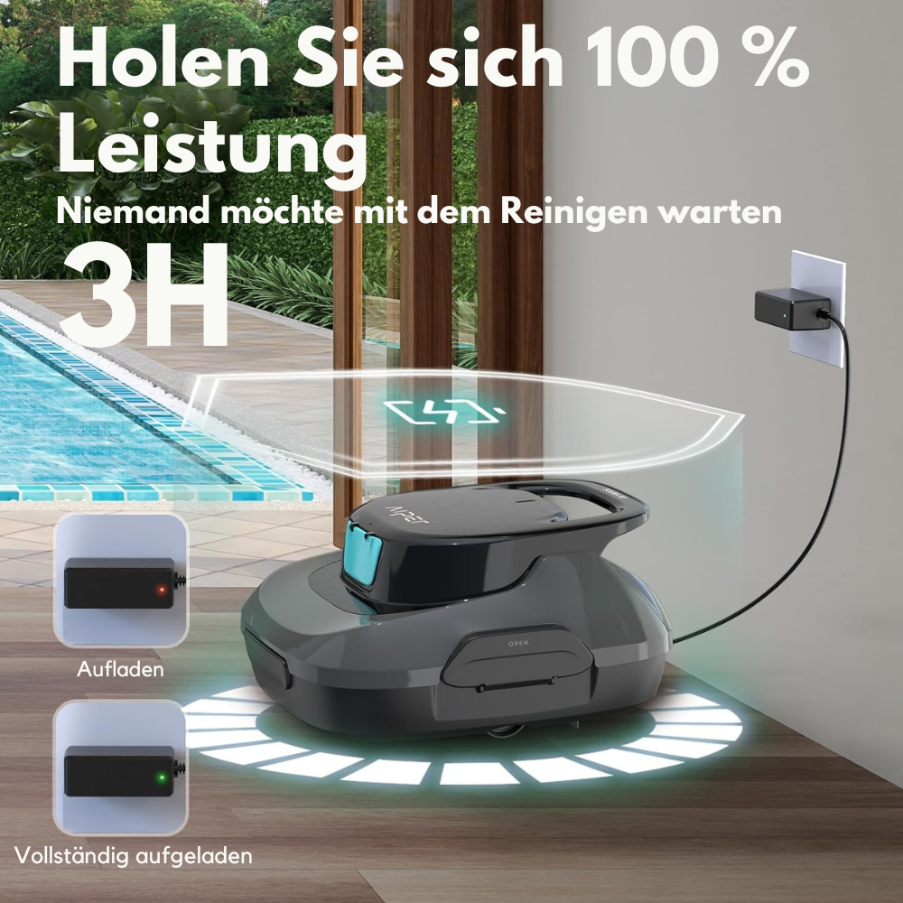 HydroGlide™  Kabelloser Poolroboter