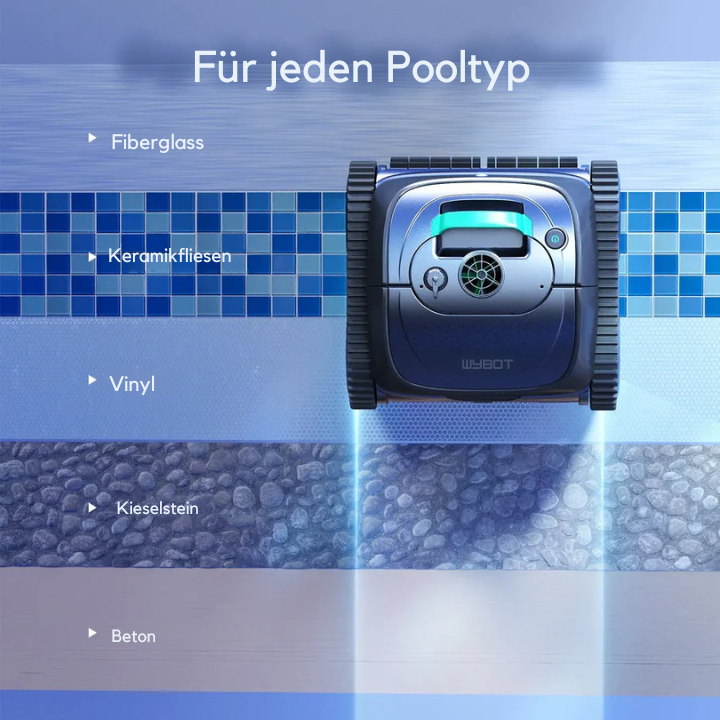 HydroClear™ Kabelloser Poolreiniger