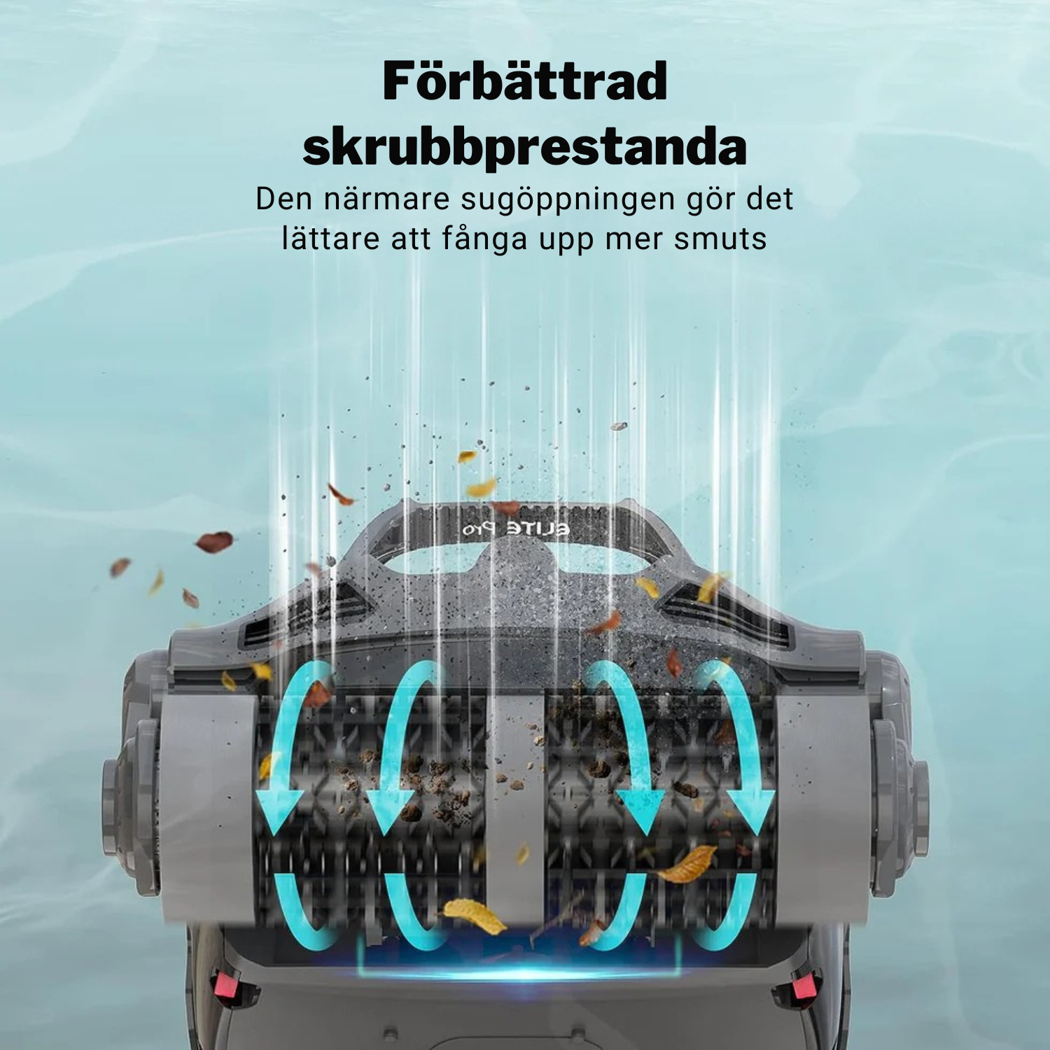 CrystalClear™ Trådlös Poolrengörare